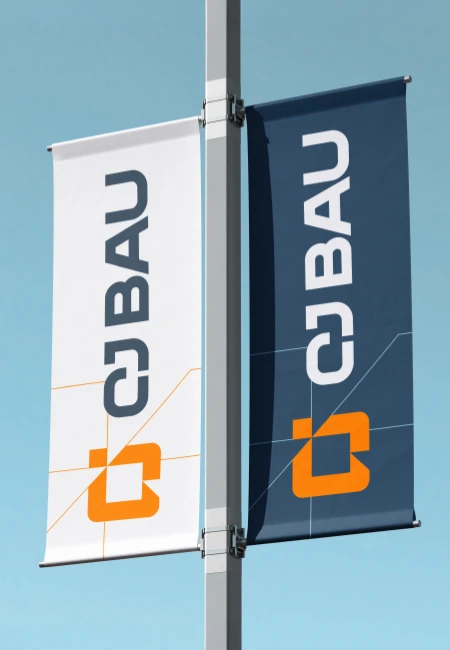 CJ Bau flag print design and production