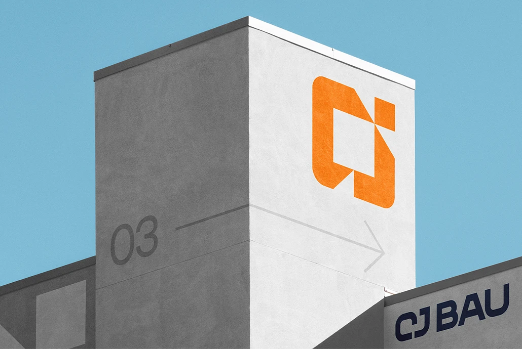 CJ BAU Wandbranding